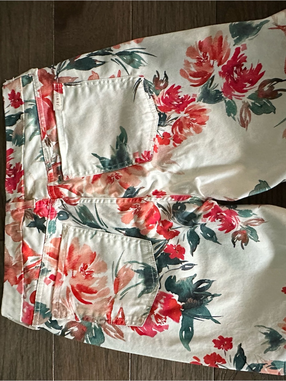 Skinny Floral Print Jeans - Picture 2 of 5